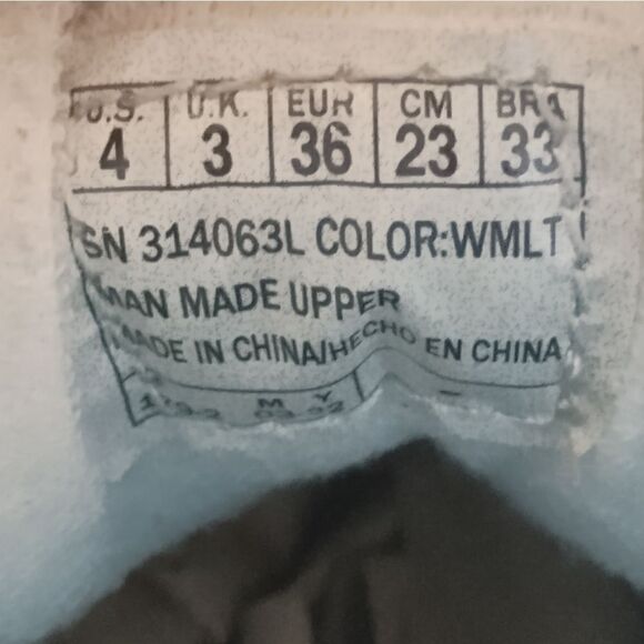 Skechers X JGoldcrown: Roadies - Love Zone Girls Size 4 PRE-OWNED RARE - Picture 6 of 7